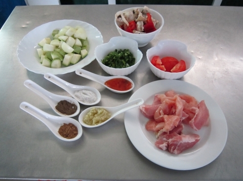 Мясная сковородка