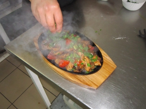 Мясная сковородка
