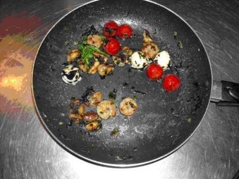 Филе из карпа и морепродуктов
