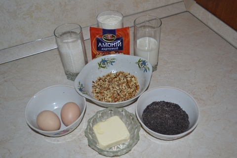 Печем маковники с орехами