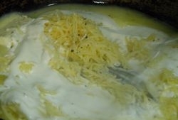 Золотая рыбка под сливочным соусом