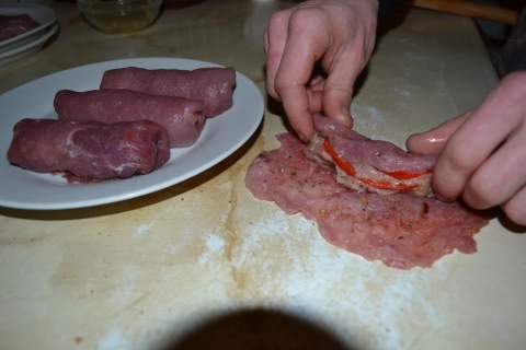 Готовим фаршированные Вертуны из печи